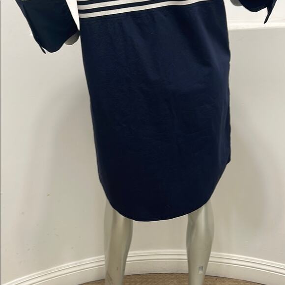 COS Navy and White Striped Tunic Dress Size M - Picture 10 of 12